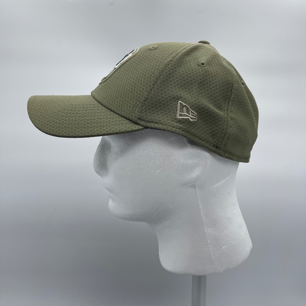 New Era 39THIRTY Dallas Cowboys Mens S/M Olive Salute to Service Cap Stretch Hat - Picture 7 of 9